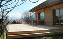 Terrasse ossature bois abris voitures savoie chambery saint baldoph